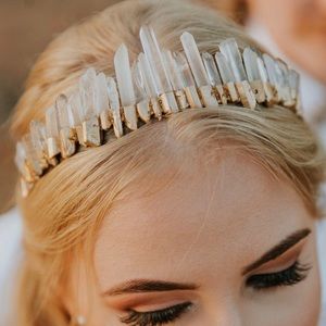 Handmade Crystal Quartz Crown